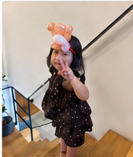 風船を持つ子どものイベント参加の様子